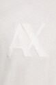 Bavlnené tričko Armani Exchange 6DZMJF.ZJLFZ biela