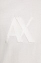 Bavlnené tričko Armani Exchange 6DZMJF.ZJLFZ biela