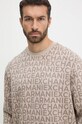 Mikina Armani Exchange béžová 6DZMJK.ZJZGZ