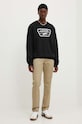 Vans bluza bawełniana VN000JSHBLK1 czarny AW24
