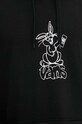 Bavlnená mikina Vans VN000JE7BLK1 čierna