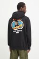 Vans bluza bawełniana nadruk czarny VN000KTRBLK1
