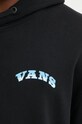 Bavlnená mikina Vans VN000KJ1BLK1 čierna