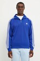 Mikina adidas Originals bez kapuce modrá IX5216