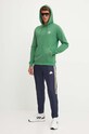 Бавовняна кофта adidas Originals IX7671 зелений AW24