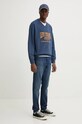 Levi's bluza bawełniana A9323 granatowy AW24