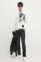 Хлопковая кофта Armani Exchange XM000042.AF10858 белый AW24
