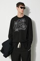 Одяг Бавовняна кофта Kenzo Constellation Emb Classic FE65SW2284MG.99J чорний
