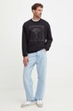 Joop! hanorac de bumbac 30042874 negru AW24