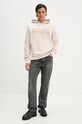 Diesel hanorac de bumbac S-GINN-HOOD-K44 A14022.0KMAM bej AW24