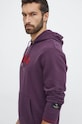 Хлопковая кофта Puma Classics Play Paris Hoodie фиолетовой 626766