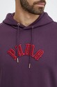 Puma hanorac de bumbac Classics Play Paris Hoodie 626766 violet