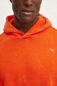 Bavlnená mikina Puma UNTERGRUND 626664 oranžová