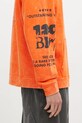 Pamučna dukserica Puma UNTERGRUND 626664 narančasta
