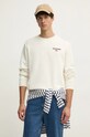 Mikina Polo Ralph Lauren bez kapuce béžová 710949929