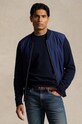 Polo Ralph Lauren felpa in misto lana senza blu navy 710951113