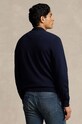 Polo Ralph Lauren felpa in misto lana 710951113 blu navy AW24