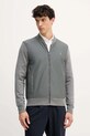 Mikina s prímesou vlny Polo Ralph Lauren bez kapucne sivá 710951113