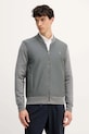Mikina s prímesou vlny Polo Ralph Lauren bez kapucne sivá 710951113