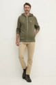 Barbour felpa in cotone MOL0649 verde AW24