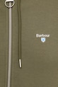Barbour bluza bawełniana MOL0649 zielony