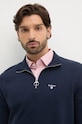 Barbour bluza bawełniana granatowy MOL0642