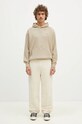 New Balance felpa Waffle Knit Hoodie MT43519SOT beige