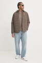 Bavlnený sveter Abercrombie & Fitch KI120.4129.403 béžová AW24