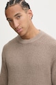 Abercrombie & Fitch sweter bawełniany beżowy KI120.4129.403