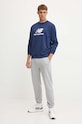 New Balance bluza MT41500NNY granatowy AW24