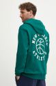 Clothing New Balance cotton sweatshirt MT43563MHN green