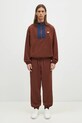New Balance hanorac fleece MT43518ROK maro