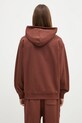 Îmbrăcăminte New Balance hanorac de bumbac MT41534ROK maro