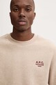 Mikina A.P.C. standard rue madame GOTS béžová COHBV.M27913