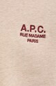 Mikina A.P.C. standard rue madame GOTS COHBV.M27913 béžová