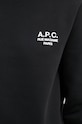 Mikina A.P.C. standard rue madame GOTS COHBV.M27913 čierna