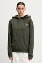 Кофта A.P.C. hoodie standard rue madame GOTS COHBV.M27914 зелёный SS25