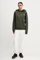 Îmbrăcăminte A.P.C. bluză hoodie standard rue madame GOTS COHBV.M27914 verde