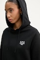 Кофта A.P.C. hoodie standard rue madame GOTS чорний COHBV.M27914