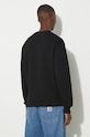 Одежда Хлопковая кофта A.P.C. sweat boxy micro logo GOTS COHBX.H27910 чёрный