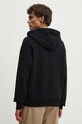 Odzież A.P.C. bluza bawełniana hoodie boxy micro logo GOTS COHBX.H27911 czarny
