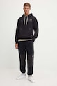 Βαμβακερή μπλούζα The North Face Coordinates Hoodie NF0A89D9JK31 μαύρο AW24