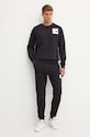 The North Face bluza Fine Crew NF0A89EVJK31 czarny SS25