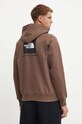 Odzież The North Face bluza Raglan Redbox Hoodie NF0A89F91OI1 brązowy