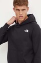 The North Face bluza Raglan Redbox Hoodie negru NF0A89F9KY41