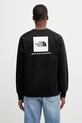 Clothing The North Face sweatshirt Raglan Redbox Crew NF0A89FAJK31 black