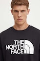 Μπλούζα The North Face Easy Crew μαύρο NF0A89FGJK31