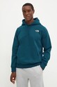 Дрехи Суичър The North Face Hoodie Topographic NF0A89DS1NO1 тюркоазен