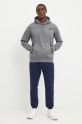 The North Face felpa Hood Logo NF0A89EJDYY1 grigio AW24