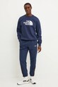 The North Face bluza Drew Peak NF0A89EK8K21 granatowy AW24